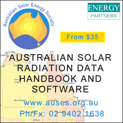 Australian Solar Radiation Data Handbook